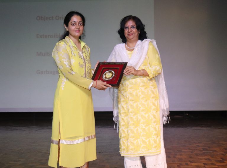 A “PYTHON WORKSHOP” by eminent writer Dr. Reema Thareja, in association ...
